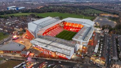 Anfield crowned highest-rated Premier League stadium according to new study