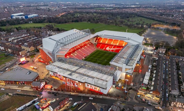 Anfield crowned highest-rated Premier League stadium according to new study