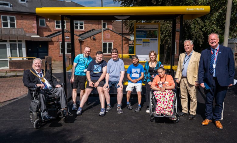 Donated bus stops help Liverpool City Region residents build confidence and independence