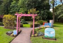 Springwood Crematorium unveils transformed memorial garden